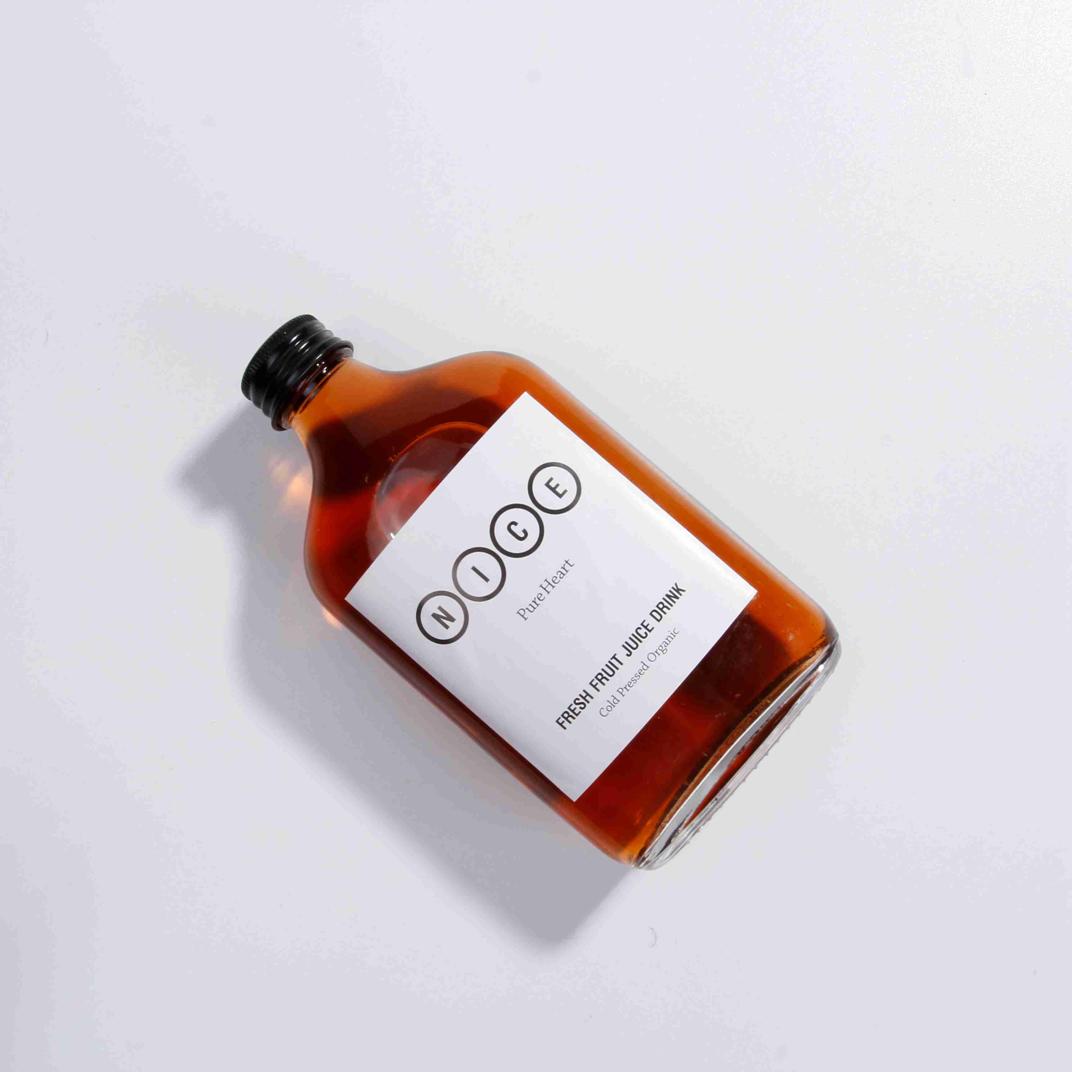 250ml Clear Flask Glass Bottles for Cold Pressed Coffee