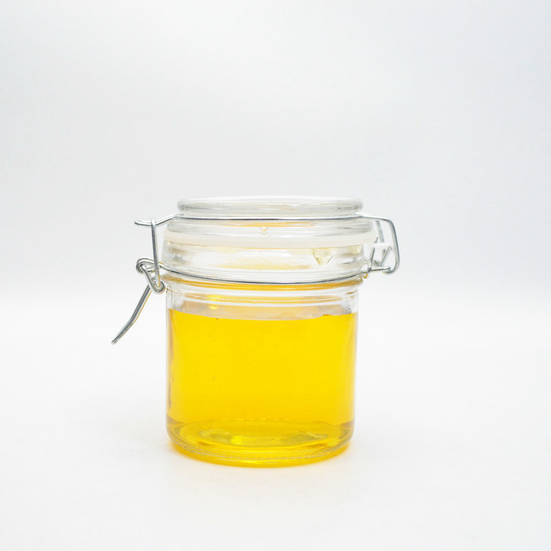 250ml Clear Glass Honey Jar for Home Kitchen Spice Jars For Honey,Caviar,Herb,Jelly,Jams
