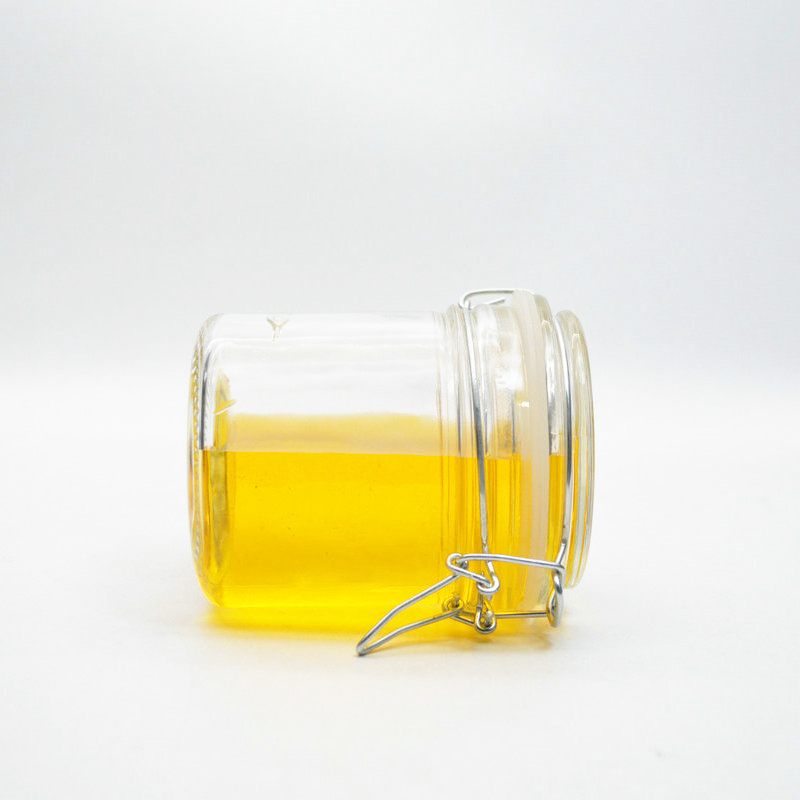 250ml Clear Glass Honey Jar for Home Kitchen Spice Jars For Honey,Caviar,Herb,Jelly,Jams