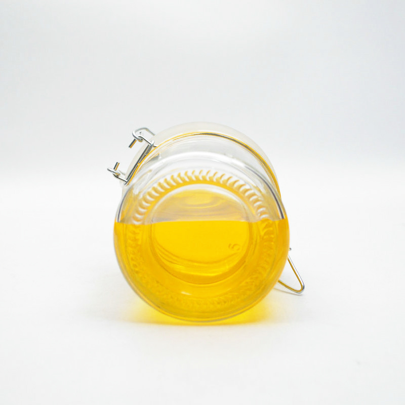 250ml Clear Glass Honey Jar for Home Kitchen Spice Jars For Honey,Caviar,Herb,Jelly,Jams