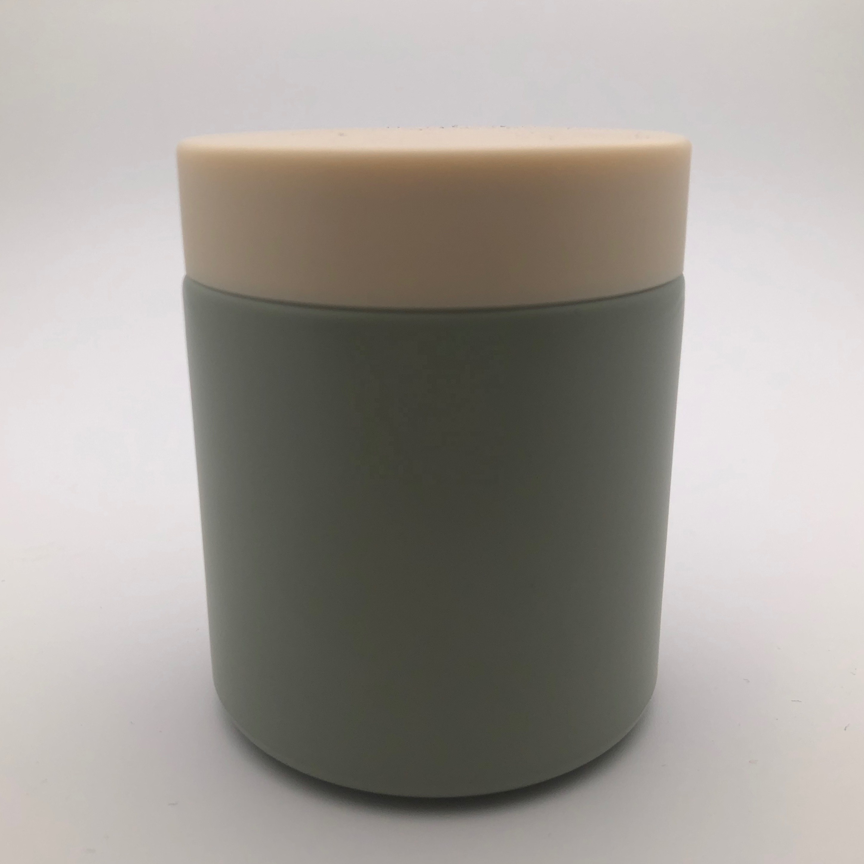 250ml Cosmetic Cream Glass Jar Cream With Refill Pod Inside And Aluminium Cap Plastic Cap 1oz 6oz 8.3oz Manufacturer