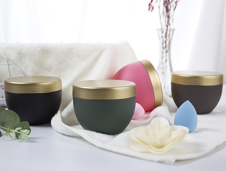 250ml Empty Cream Skincare Pacakging PP Green Eco Friendly Cosmetic Containers