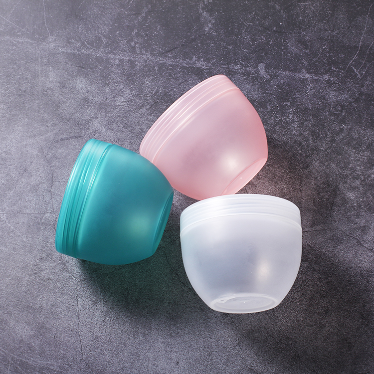 250ml Factory Custom Eco Friendly Recycled Empty PP Plastic Skin Care Cream Jar Face Body Cream Container Plastic Cosmetic Jar