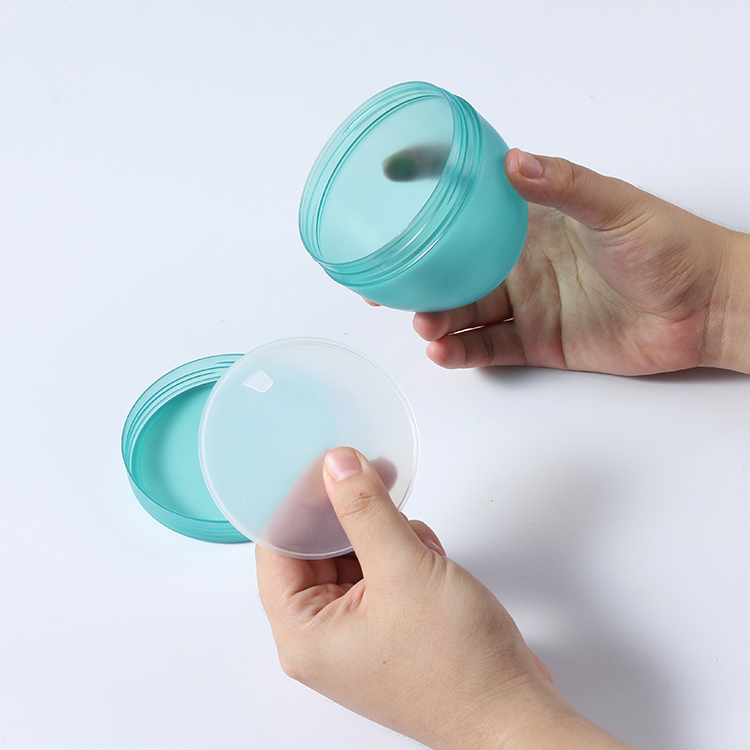 250ml Factory Custom Eco Friendly Recycled Empty PP Plastic Skin Care Cream Jar Face Body Cream Container Plastic Cosmetic Jar