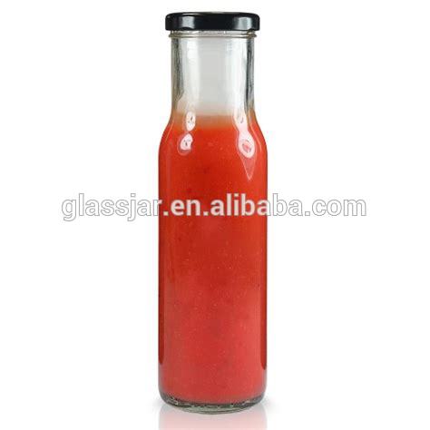 250ml Food grade bbq chili tomato soy hot sauce glass bottle