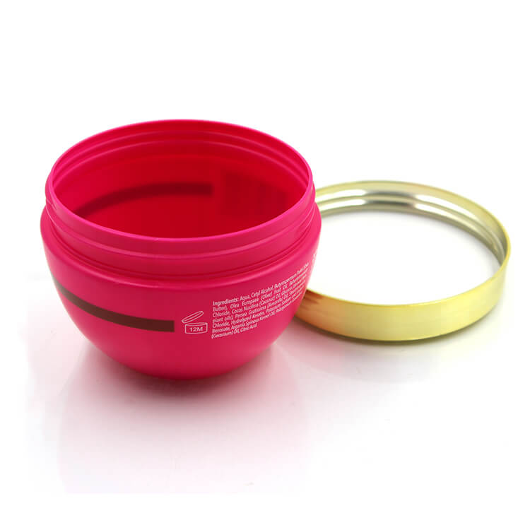 250ml Hdpe Wide Mouth Plastic Cream Cosmetic Jar For Skincare Product