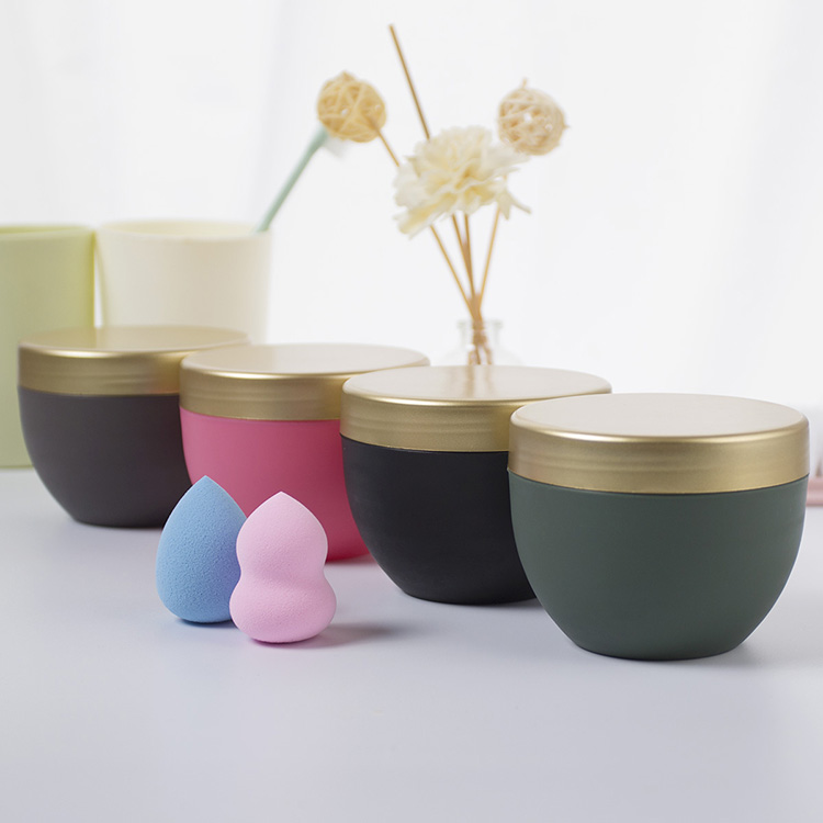 250ml PP plastic cosmetic jar bowl shape body face ream container