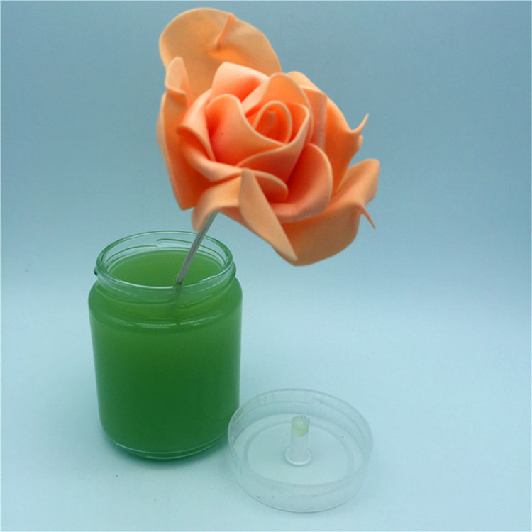 250ml Plant tissue culture glass jar with plastic lid