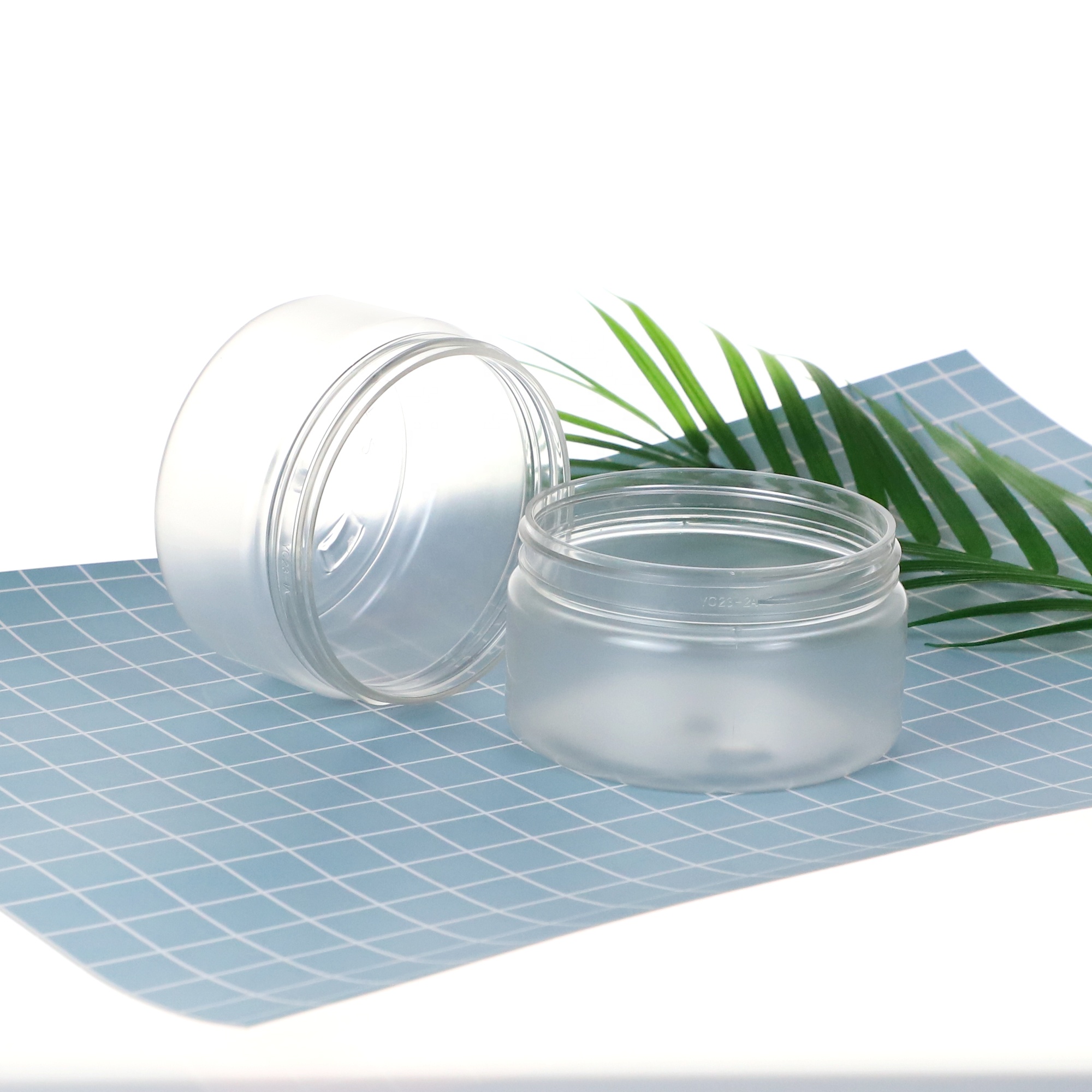 250ml Plastic Jar PET Container for Hair Gel and Face Mask