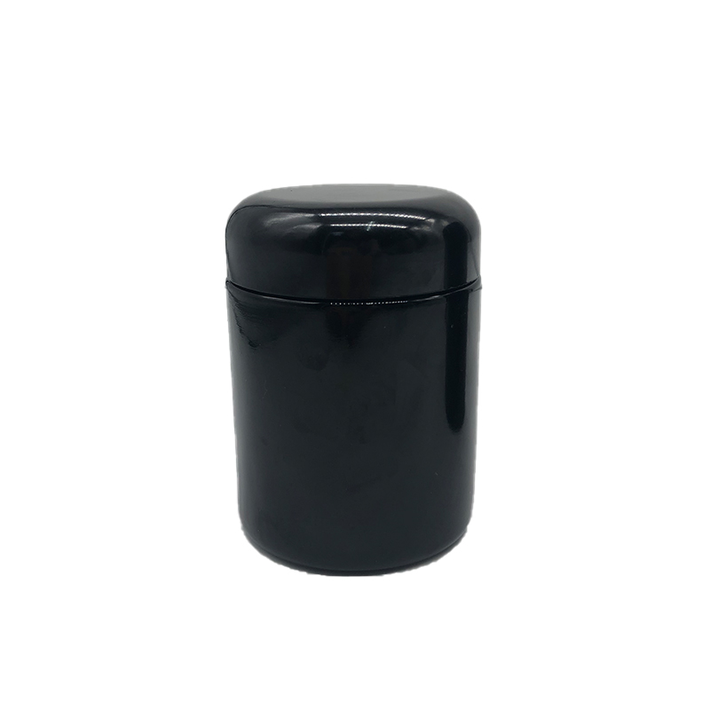 250ml StashShield UV Glass Jar - Smell-Proof Ultraviolet Storage Stash Jar Container Refillable Tall Wide-Mouth