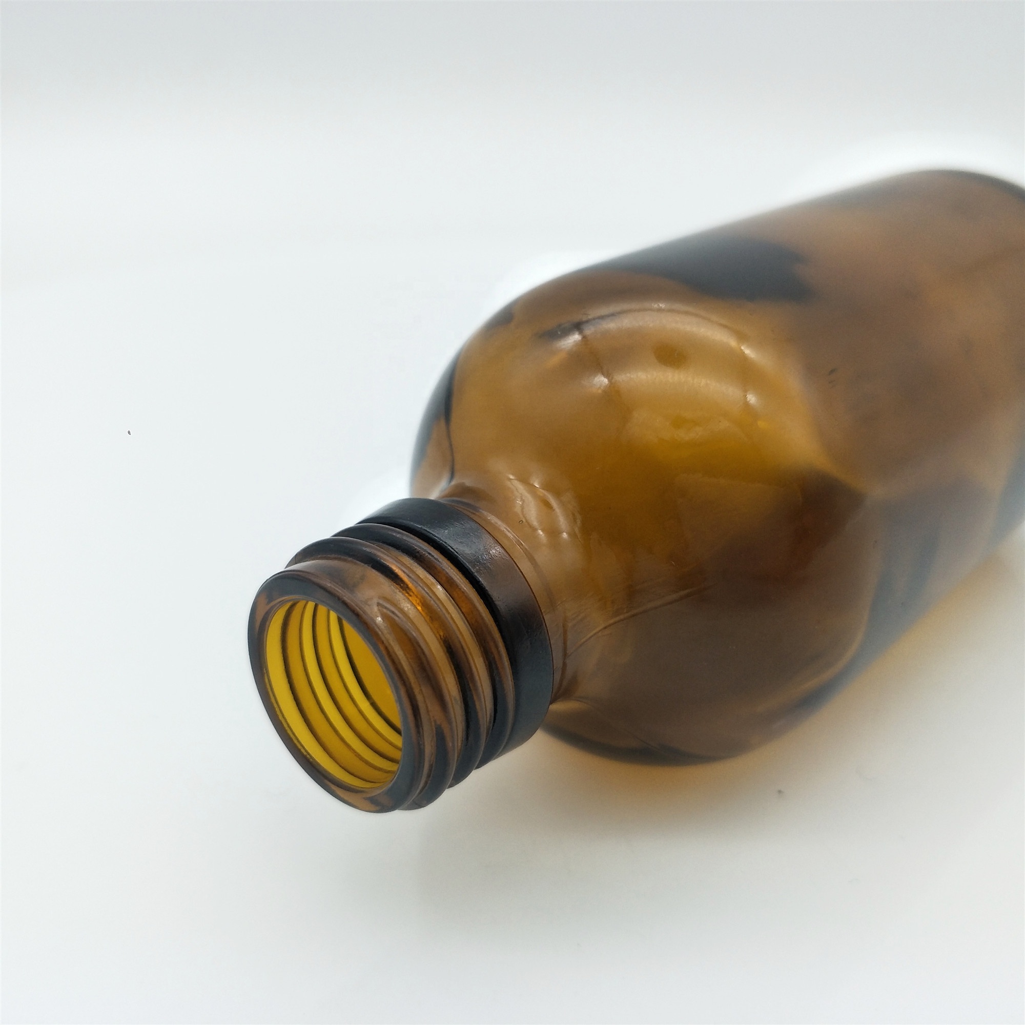 250ml amber glass bottle for liquid medicine factory direct supply