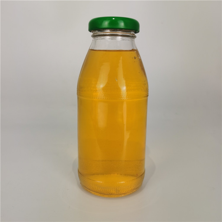 250ml bottiglie vetro custom juice beverage storage bottle hot sale