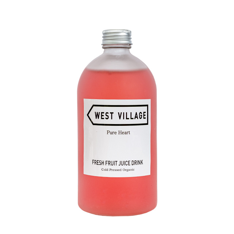 250ml clear Boston round glass bottle tonic syrup glass bottle with black, silver and golden metal lid