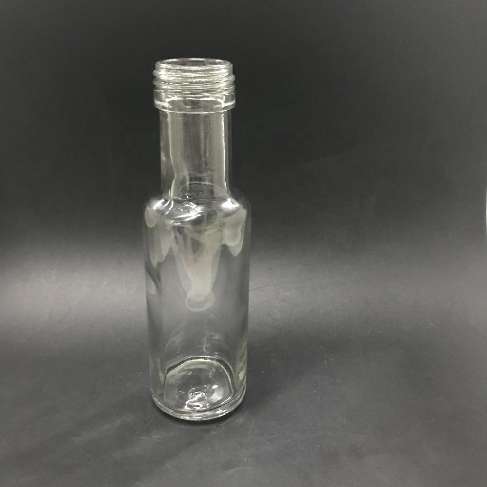 250ml clear olive oil glass bottle cooking oil bottle dorica essential oil bottle