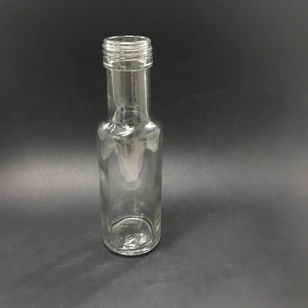 250ml clear olive oil glass bottle cooking oil bottle dorica essential oil bottle