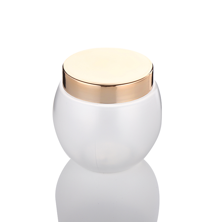 250ml colored clear bottle pet packaging plastic cosmetic cream jars