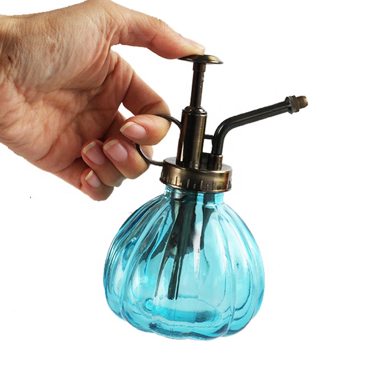 250ml colorful glass air plant mister bottle air plant sprayer glass bottle