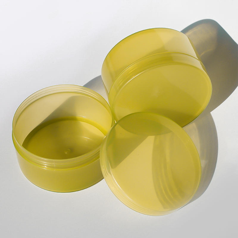 250ml colorful plastic pp container facial creme jars in bulk honey jar jam jar