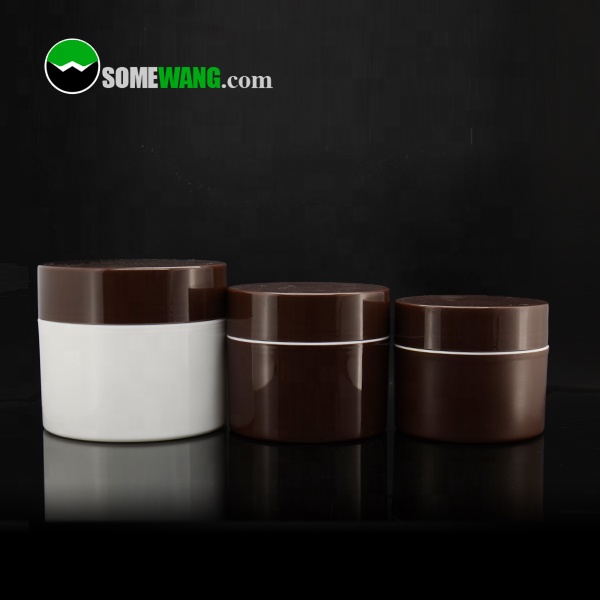 250ml cosmetic cream jar Empty Refillable Cosmetic Plastic Jars with Dome Lid Make Up Face Cream Container