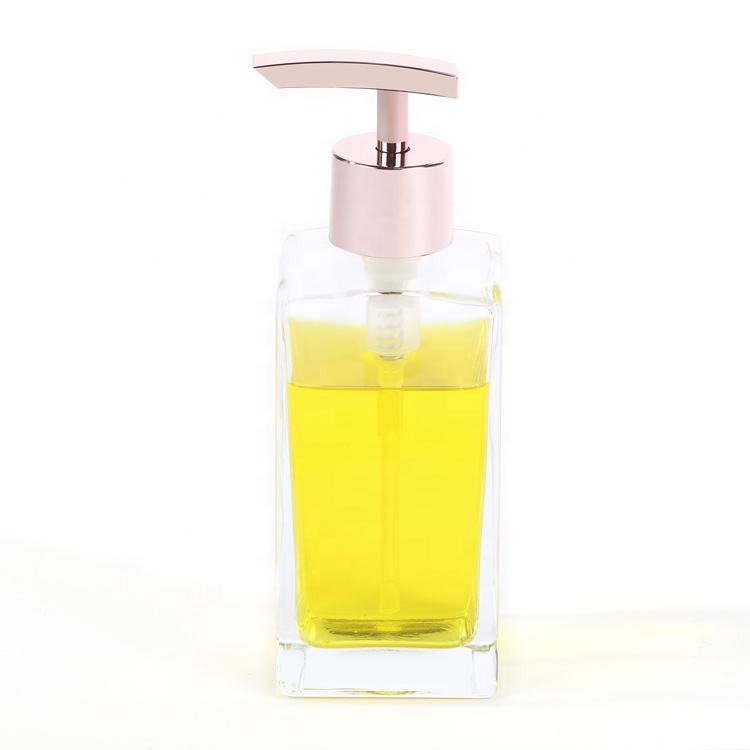 250ml empty pineapple and rectangle shaped lotion bottles hand washing glass with pump