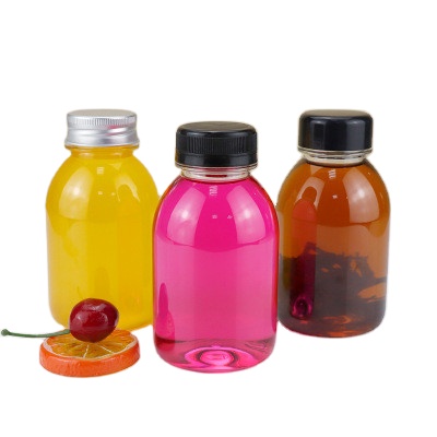 250ml empty yogurt transparent pasteur bpa free storage bottle for milk juice drink glass bottle with plastic lids 8oz hotsale