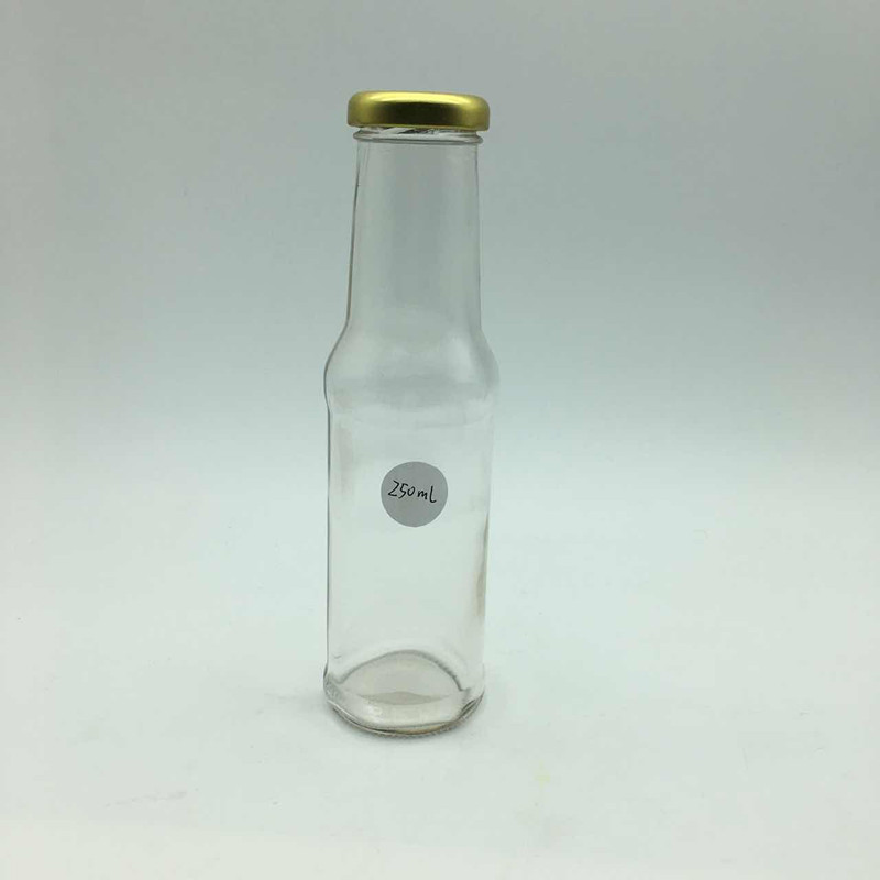 250ml glass cold brew coffee bottles cold press juice bottles metal top