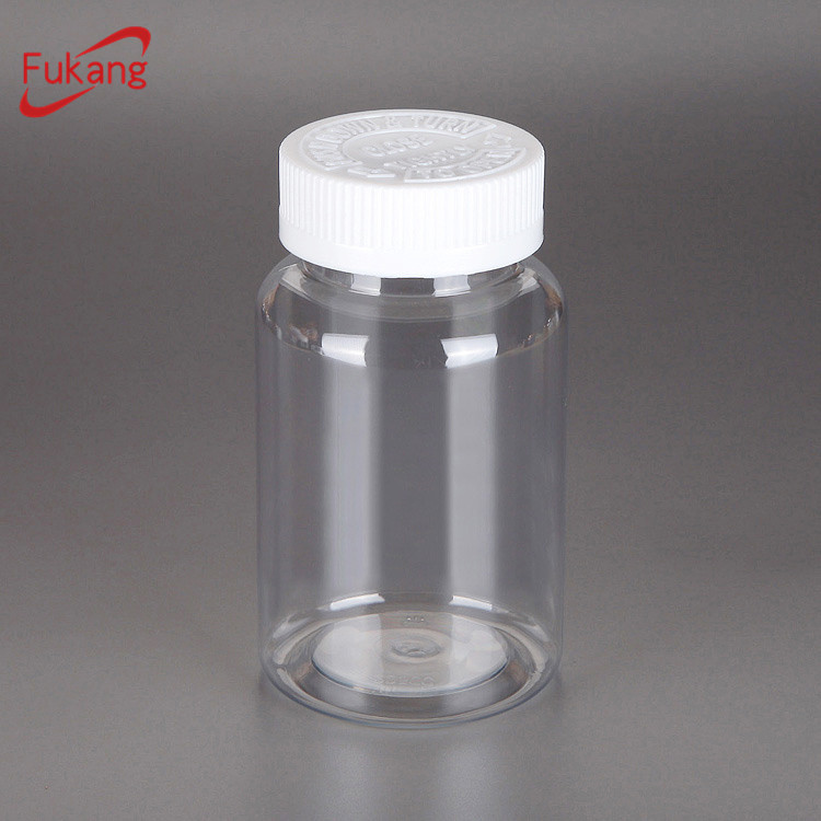 250ml green pet jar, dietary supplements food plastic jar
