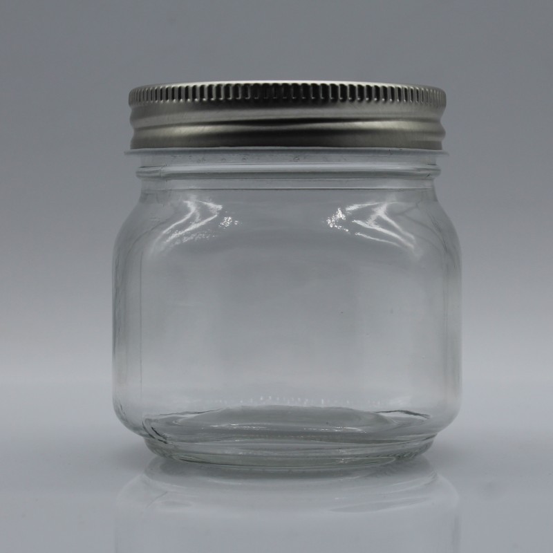 250ml rose sauce jar canned glass honey jar airtight caviar glass jar