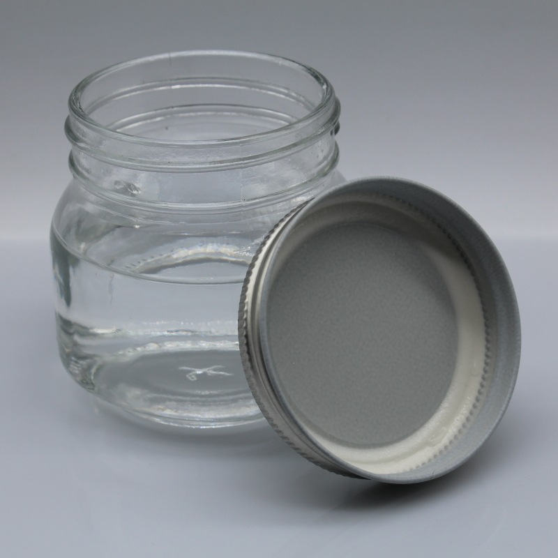 250ml rose sauce jar canned glass honey jar airtight caviar glass jar