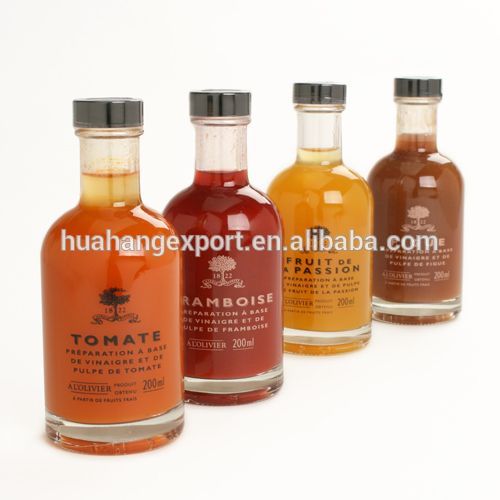 250ml round boston glass wine bottle 8oz vodka bottle with cork lid