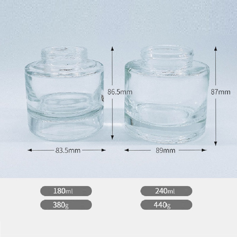 250ml round container tin honey packaging bottle juice cans jam jar glass honey jars in bulk