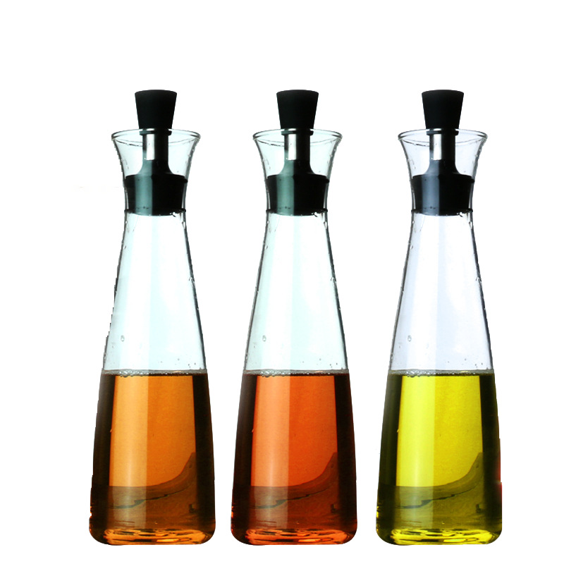 250ml small high borosilicate glass vinegar pot bottles with food grade