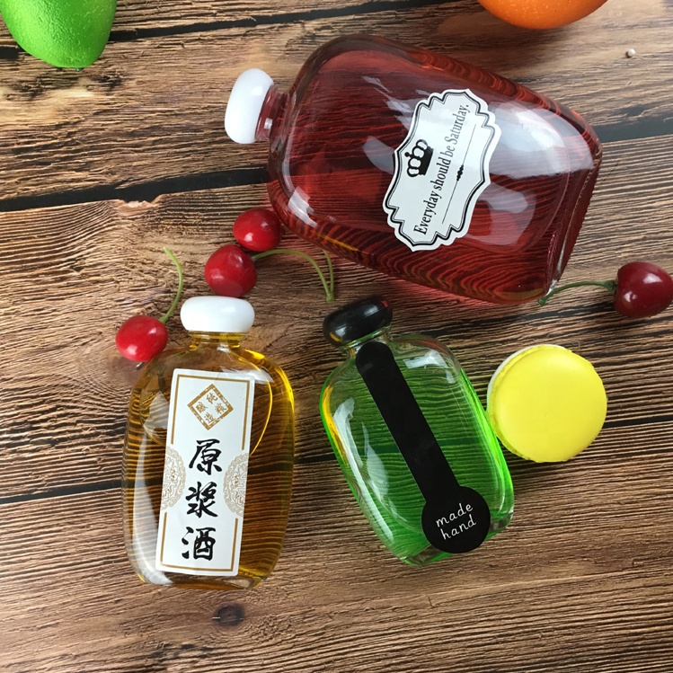 250ml350ml Small Bottle Of Enzyme Juice Drink Empty Bottle Seal Take-Out Sub-Bottle