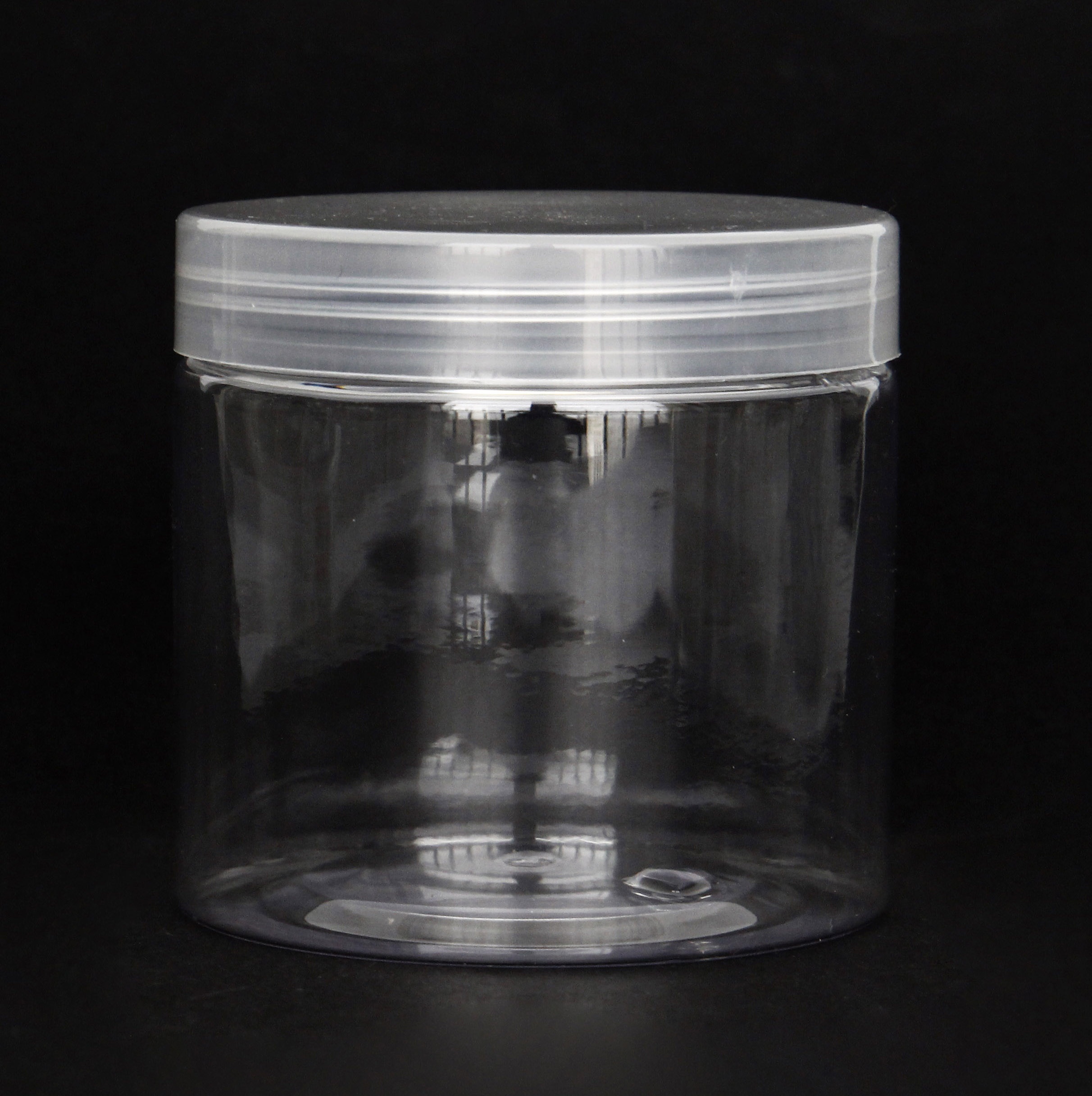 250ml8oz 500ml 16oz PET plastic jar hair conditioner body lotion scrub container exfoliate cream wide mouth bottle cosmetic jar