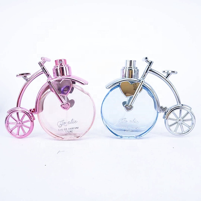 25ml 100ml bike shape perfume empty bottle for women