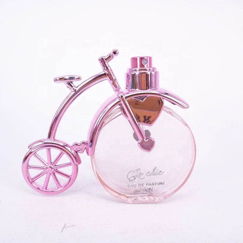 25ml 100ml bike shape perfume empty bottle for women