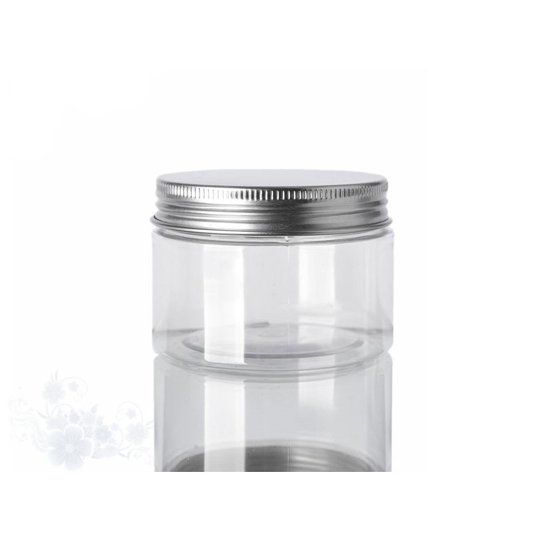 25ml--300ml small MOQ PET Type and Plastic Material eco friendly food packaging jars cookie container bottle