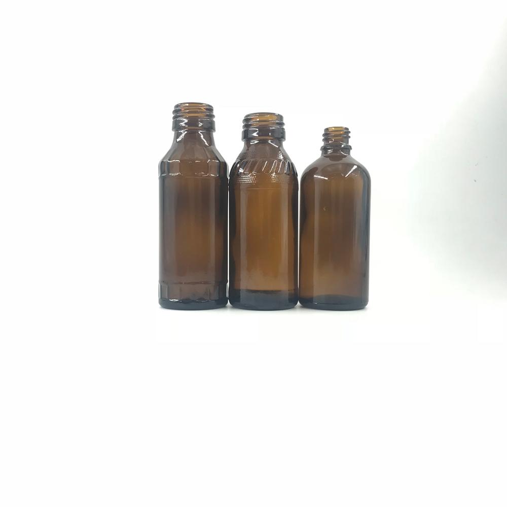25ml 30ml 40ml 55ml 60ml 75ml 100ml pharma Clear or Amber Medical Vial Oral Liquid Bottle(set 1)