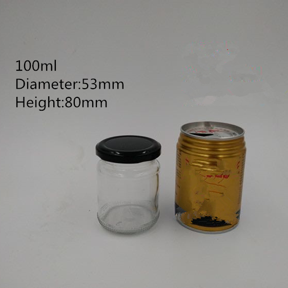 25ml 50ml 75ml 100ml 195ml 240ml 350ml 500ml 770ml 1000ml Clear Glass Honey Jar Pickles Jar Candy Jar