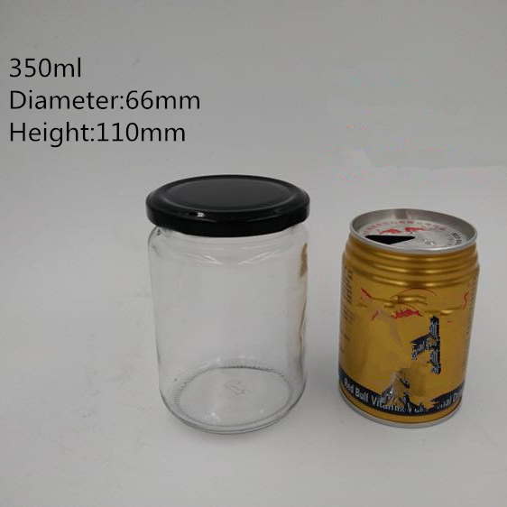 25ml 50ml 75ml 100ml 195ml 240ml 350ml 500ml 770ml 1000ml Clear Glass Honey Jar Pickles Jar Candy Jar