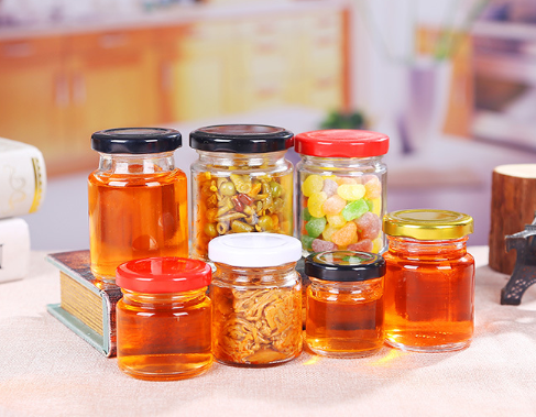 25ml 50ml 75ml 100ml 195ml 240ml 350ml 500ml 770ml 1000ml Clear Glass Honey Jar Pickles Jar Candy Jar