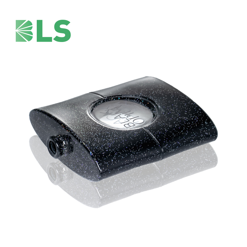 25ml black perfume bottle luxury perfume glass bottle mini