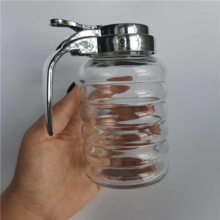 260ml storage spices and seasonings jar with lid and handles packed in box