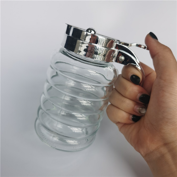 260ml storage spices and seasonings jar with lid and handles packed in box