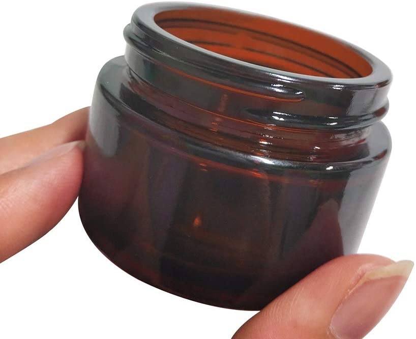 270g luxury colored glass cream cosmetic bottle and jar and glass bottles for cosmetic glass cosmetic oil bottles