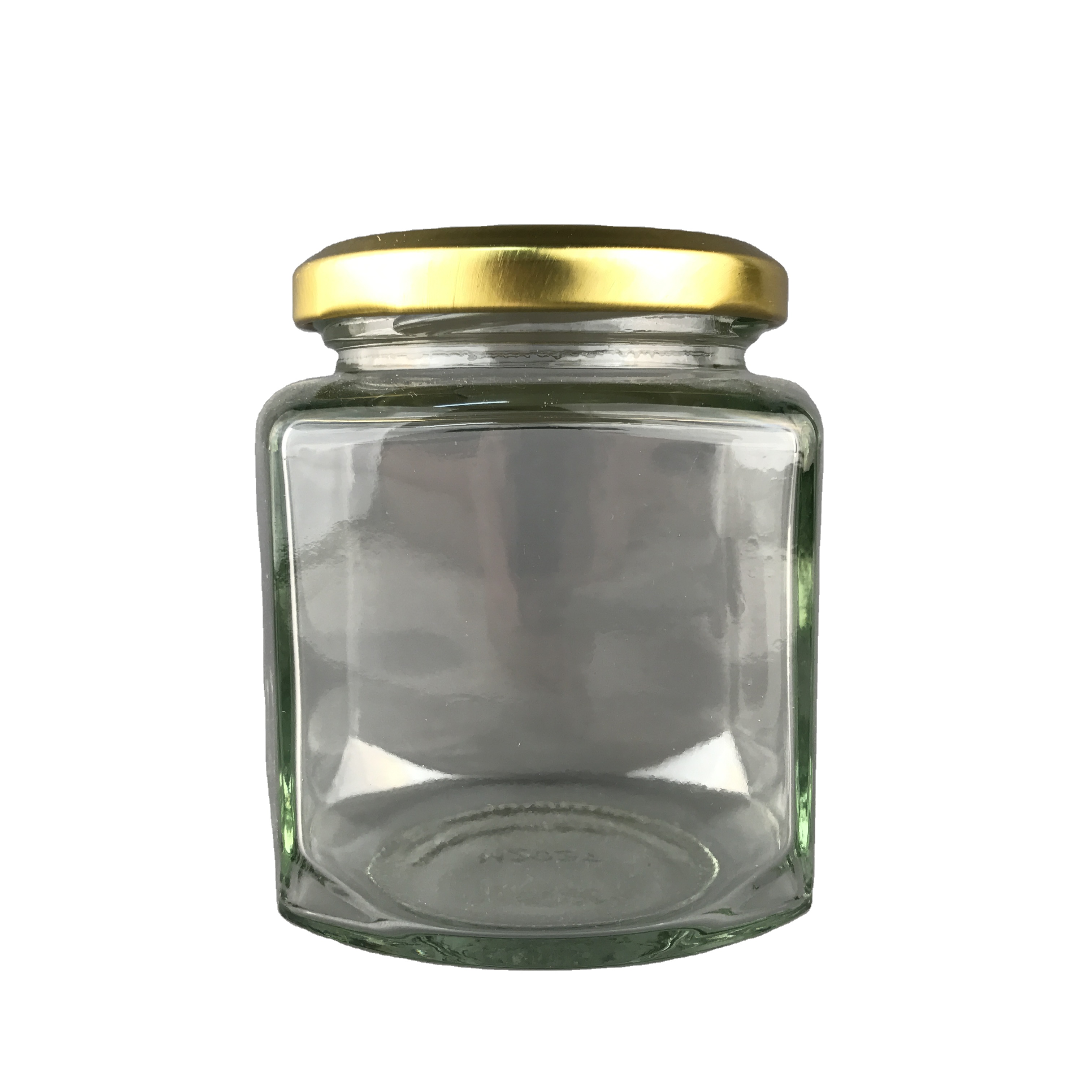 270ml six-sided glass jar