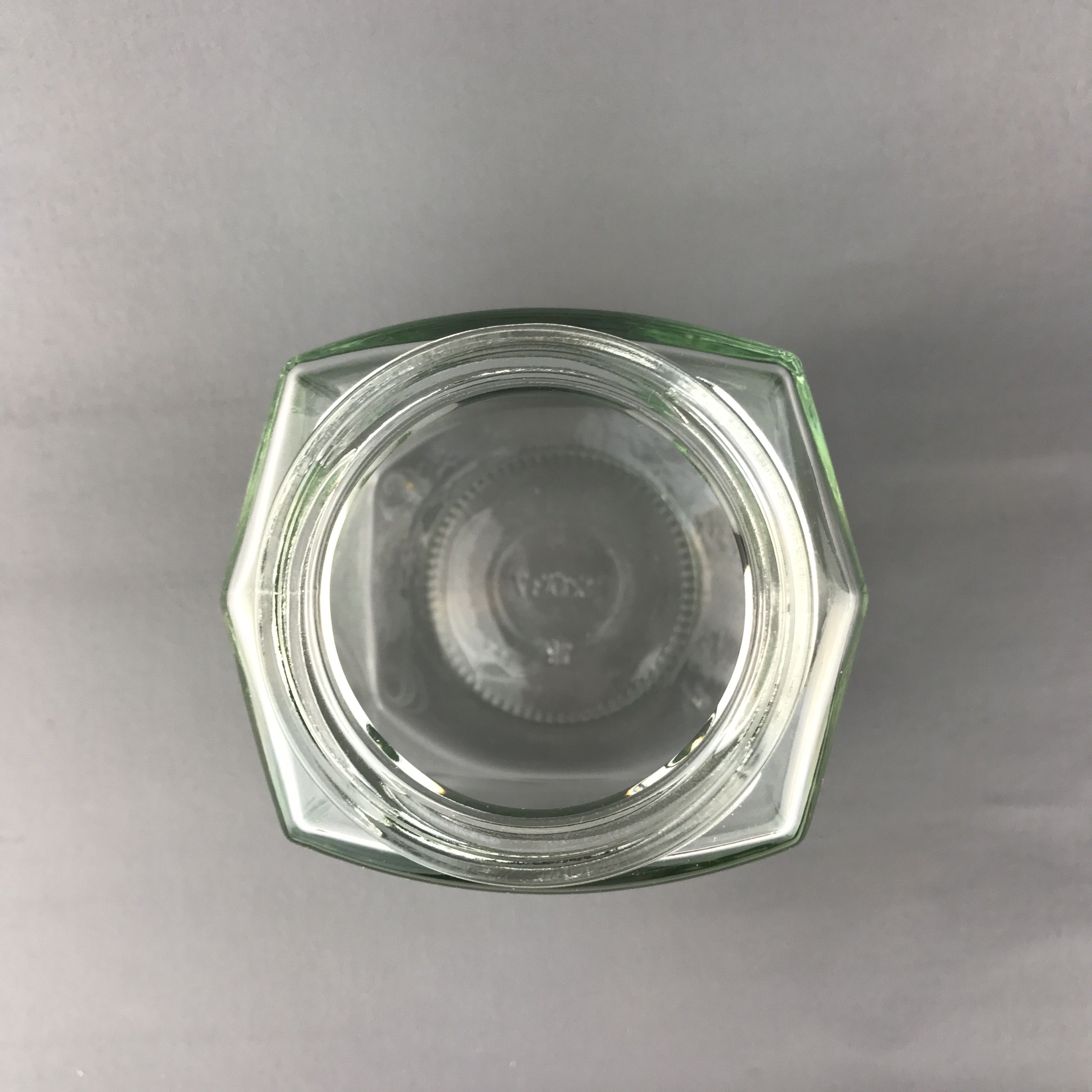 270ml six-sided glass jar