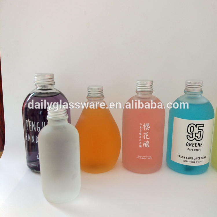 280ml 10 ounces boston round glass bottle drink