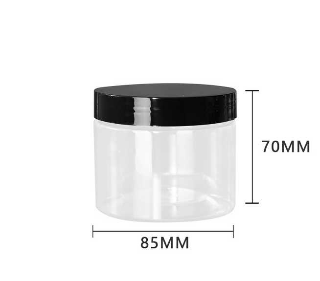 280ml 85mm diameter clear creme packaging containers
