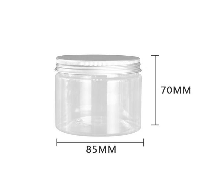280ml 85mm diameter clear creme packaging containers